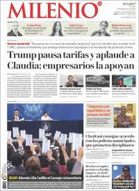 Portada de Milenio de Puebla (México)