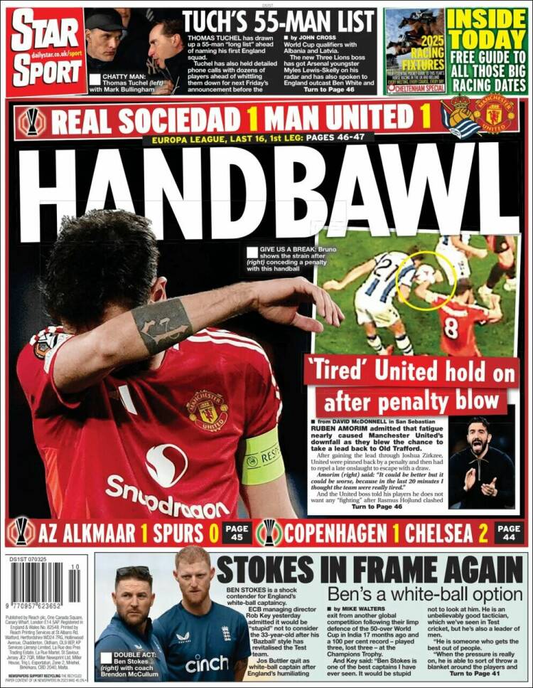 Portada de Star Sport (Reino Unido)