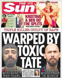 Portada de The Sun (Reino Unido)