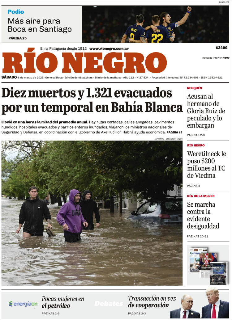 Portada de Rio Negro (Argentina)