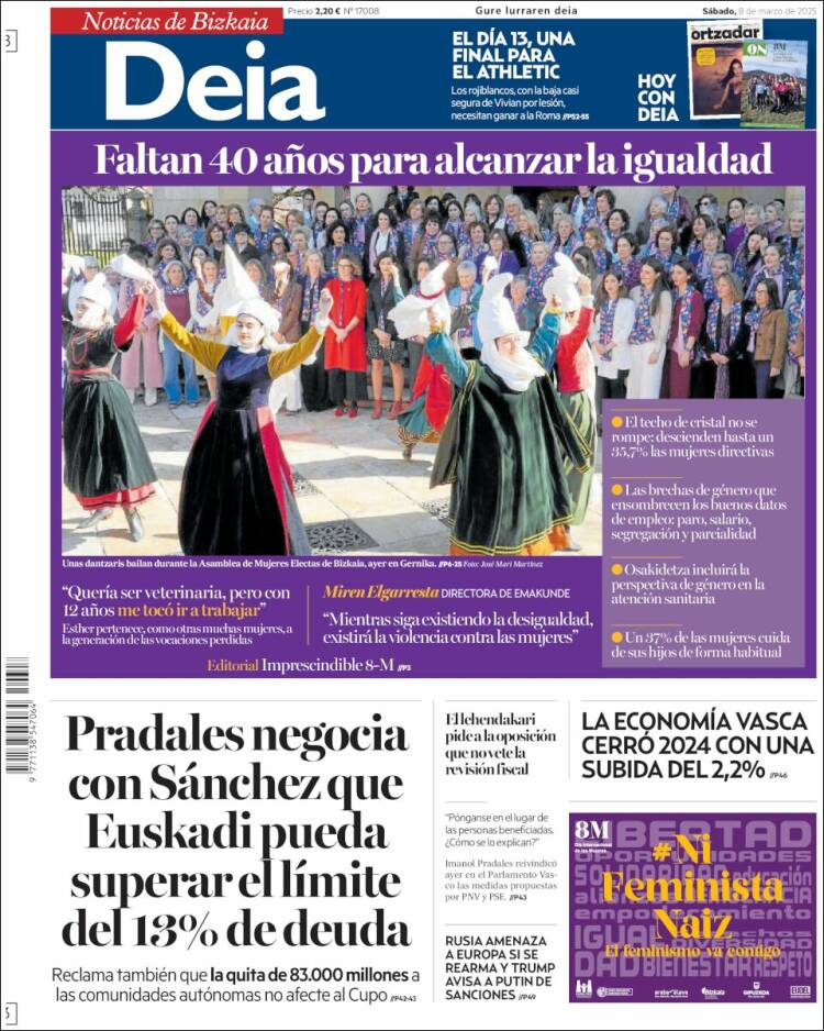 Portada de Deia (España)