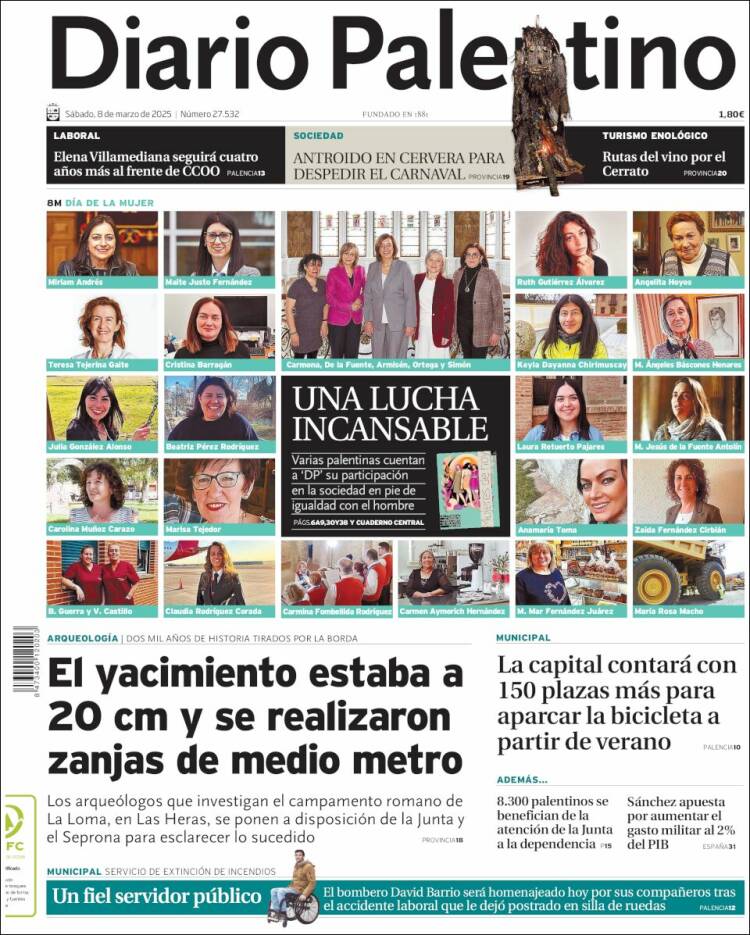 Portada de Diario Palentino (España)