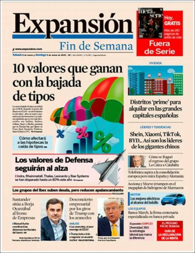 Portada de Expansión (Espa&ntilde;a)
