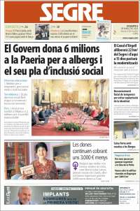 Portada de Segre (España)