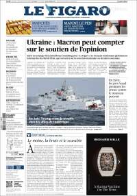 Portada de Le Figaro (Francia)