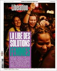 Portada de Libération (Francia)