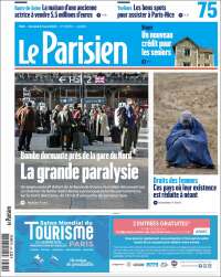 Portada de Le Parisien (Francia)