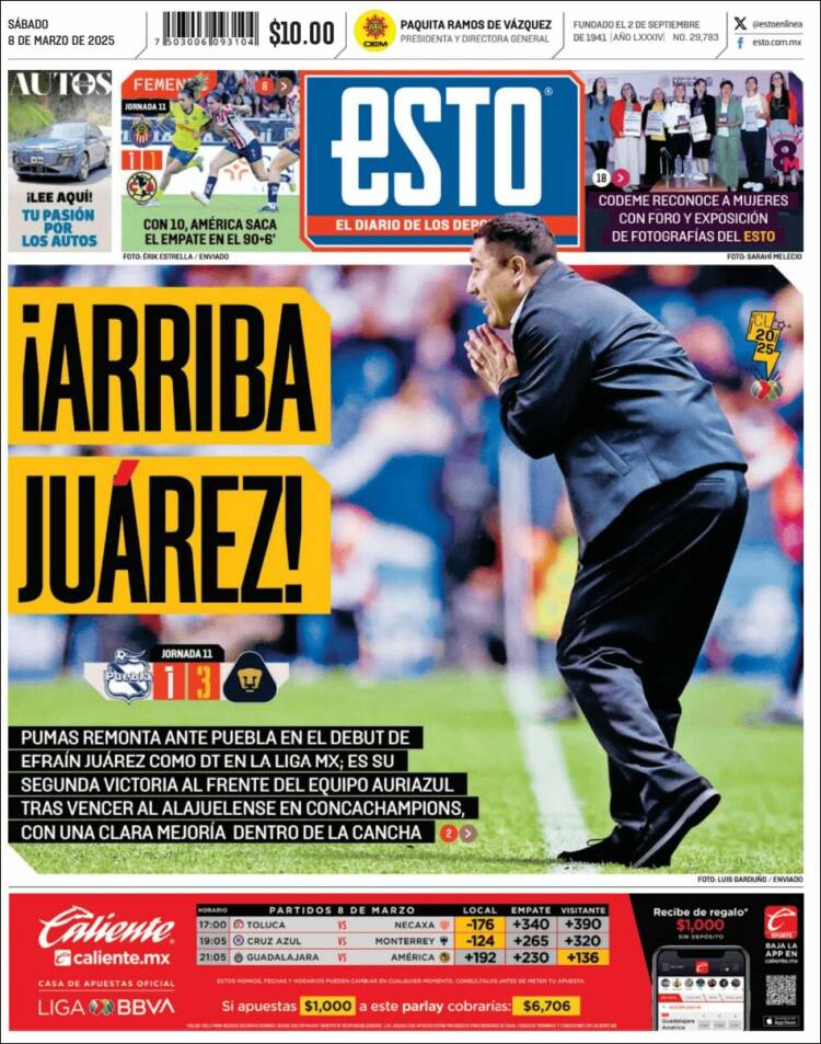 Portada de Esto (México)