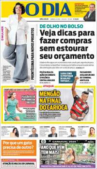 Portada de O Dia (Brasil)