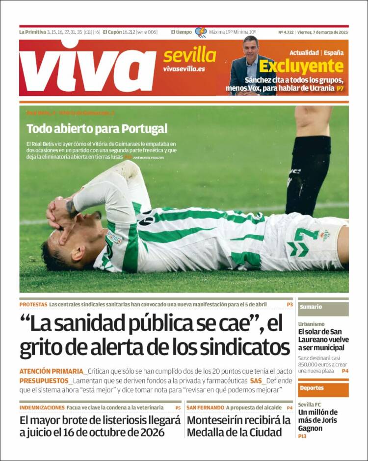 Portada de Viva Sevilla (España)