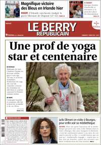 Portada de Berry Republicain (Francia)