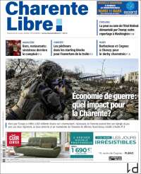 Portada de Charente Libre (Francia)