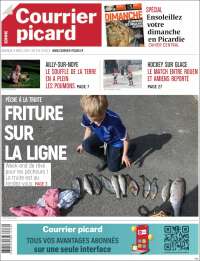 Portada de Courrier Picard (Francia)