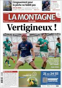 Portada de La Montagne (Francia)