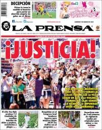 Portada de La Prensa (México)