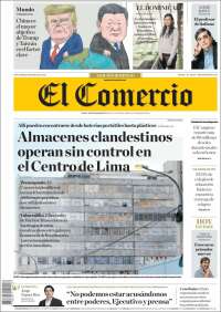 Portada de El Comercio (Perú)