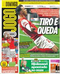 Portada de O Jogo (Portugal)