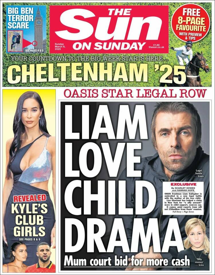 Portada de The Sun (Reino Unido)