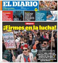 Portada de El Diario NY (USA)