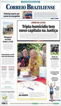 Portada de Correio Braziliense (Brasil)