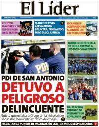 Portada de Lider de San Antonio (Chile)