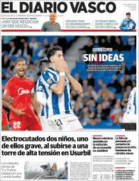 Portada de Diario Vasco (España)