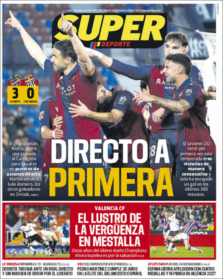 Portada de Superdeporte (España)