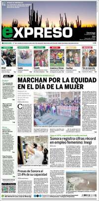 Portada de Expreso (México)