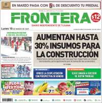 Portada de Frontera (México)