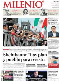 Portada de Milenio (México)