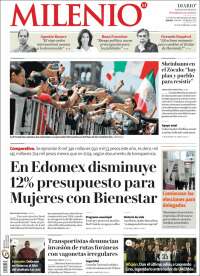 Portada de Milenio - Estado de México (México)