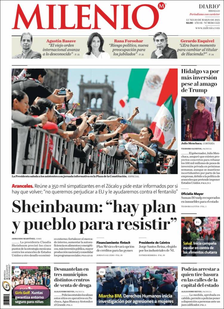 Portada de Milenio de Hidalgo (México)