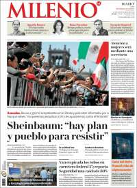 Portada de Milenio de León (México)