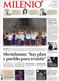 Portada de Milenio de Puebla (México)