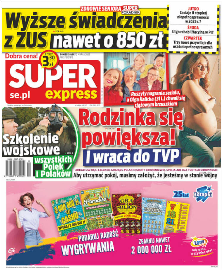 Portada de Super Express (Polonia)