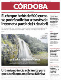 Portada de Diario de Córdoba (España)