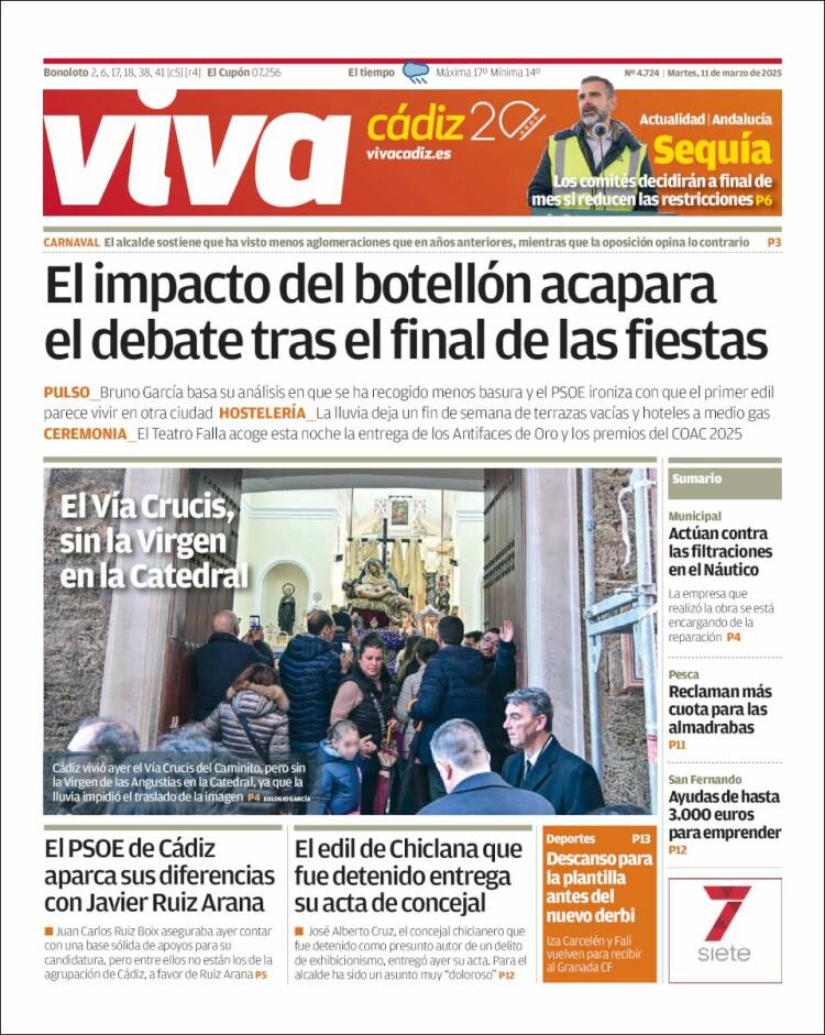 Portada de Información - Cadiz (España)