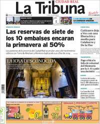 Portada de La Tribuna de Ciudad Real (España)