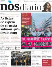 Portada de Nòs Diario (España)