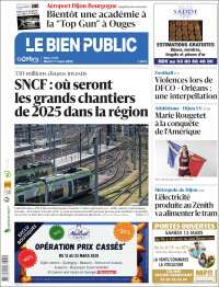 Portada de Le Bien Public (Francia)