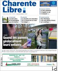 Portada de Charente Libre (Francia)