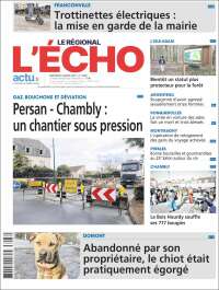 Portada de L'Echo de la Haute-Vienne (Francia)