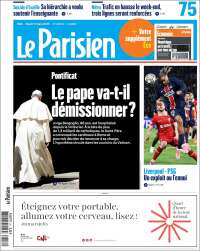 Portada de Le Parisien (Francia)