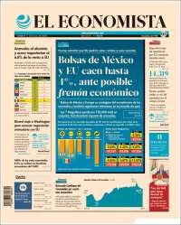 Portada de El Economista (México)