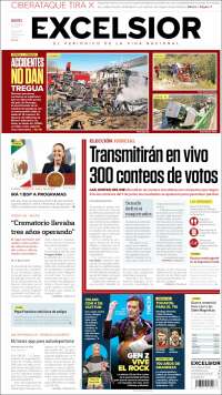 Portada de Excelsior (México)