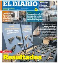 Portada de El Diario NY (USA)