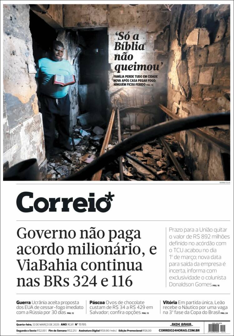 Portada de Correio* (Brasil)