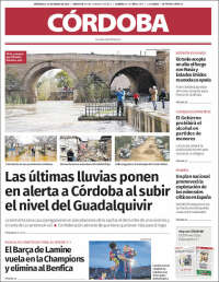 Portada de Diario de Córdoba (España)