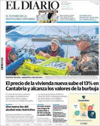 Portada de El Diario Montañés (España)