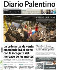 Portada de Diario Palentino (Spain)